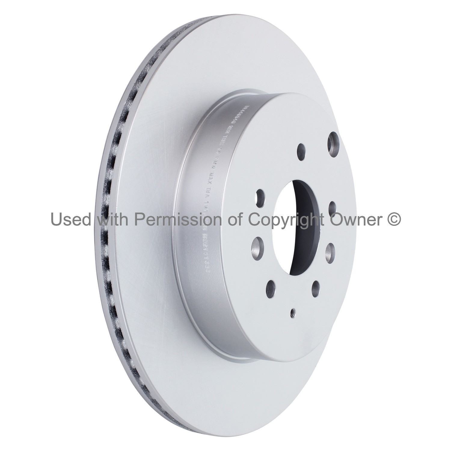 Angle View of Rear Disc Brake Rotor MPA BR44604G