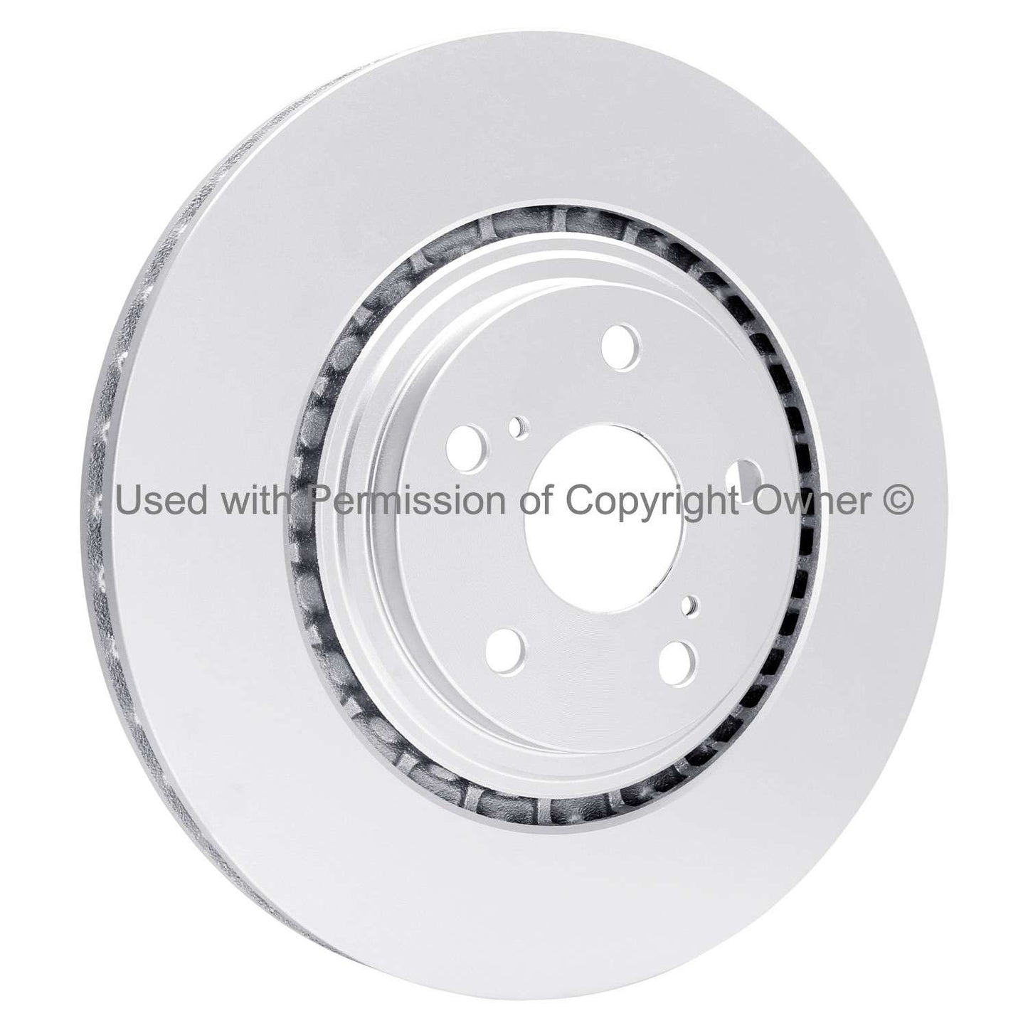 Angle View of Front Disc Brake Rotor MPA BR44607G