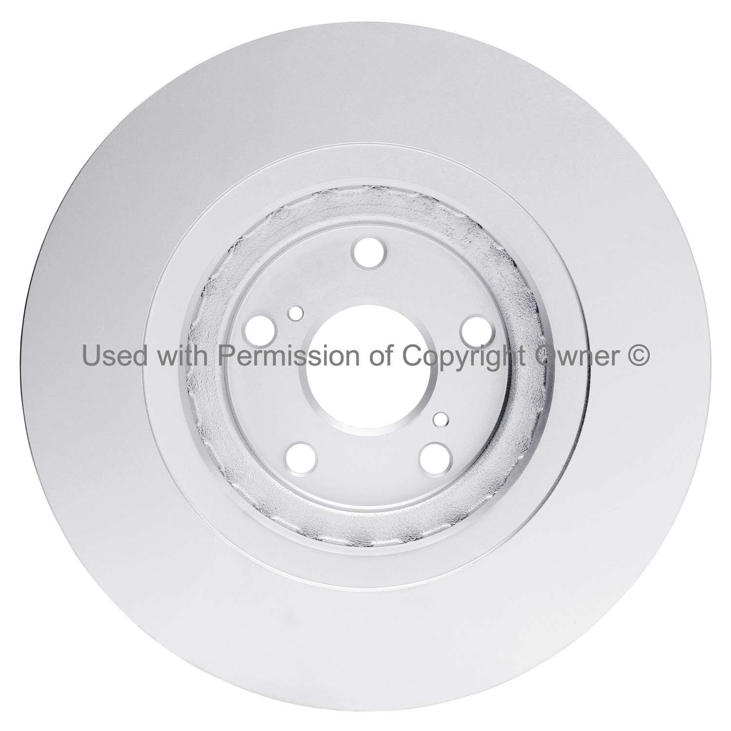 Back View of Front Disc Brake Rotor MPA BR44607G