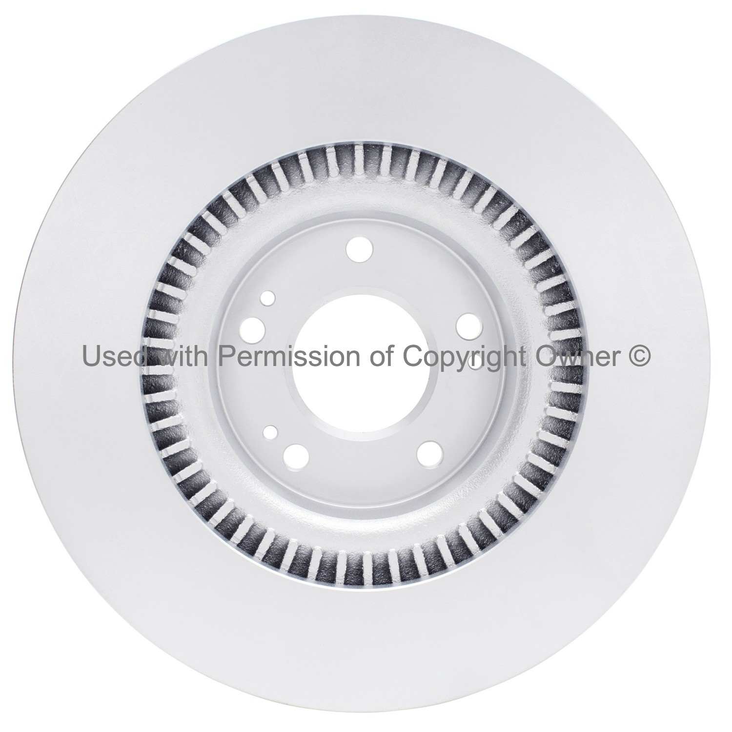 Back View of Front Disc Brake Rotor MPA BR44634G