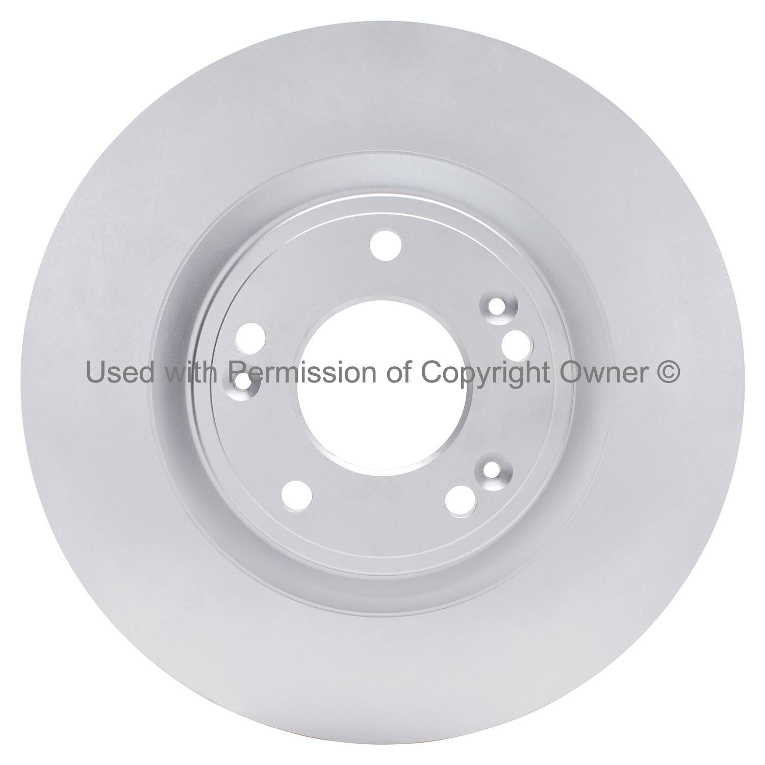 Front View of Front Disc Brake Rotor MPA BR44634G