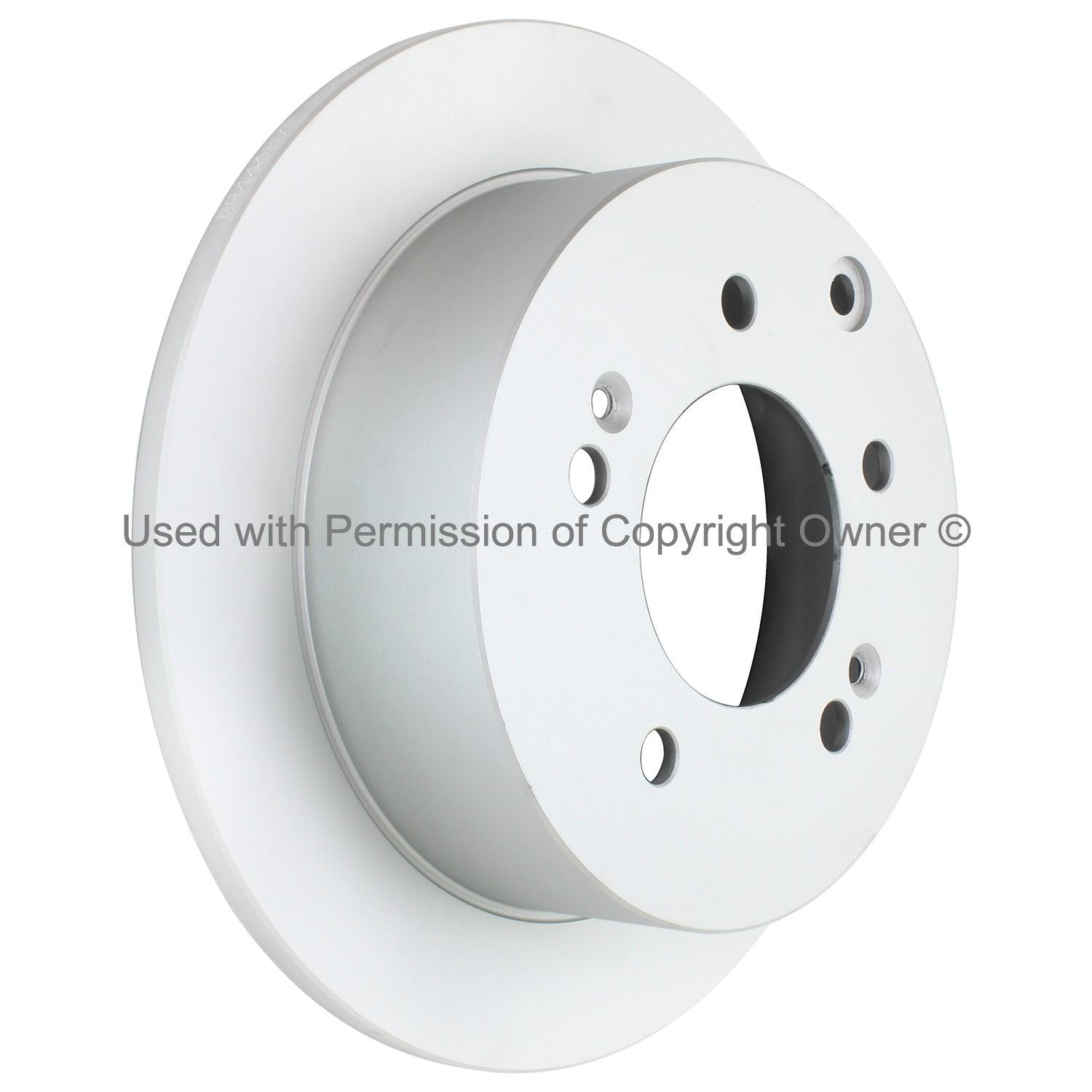 Angle View of Rear Disc Brake Rotor MPA BR44687G