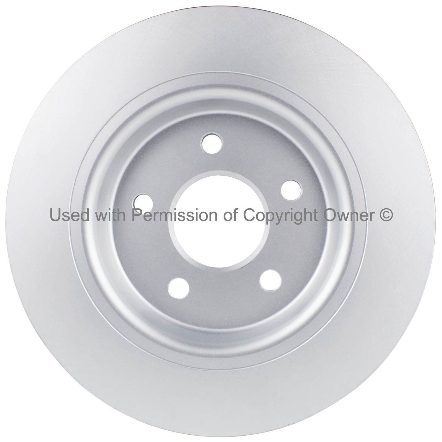 Back View of Rear Disc Brake Rotor MPA BR45418G