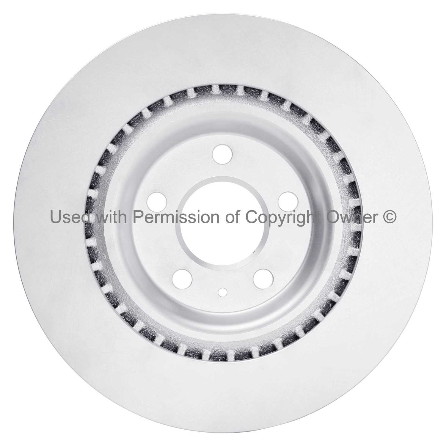 Back View of Rear Disc Brake Rotor MPA BR45572G