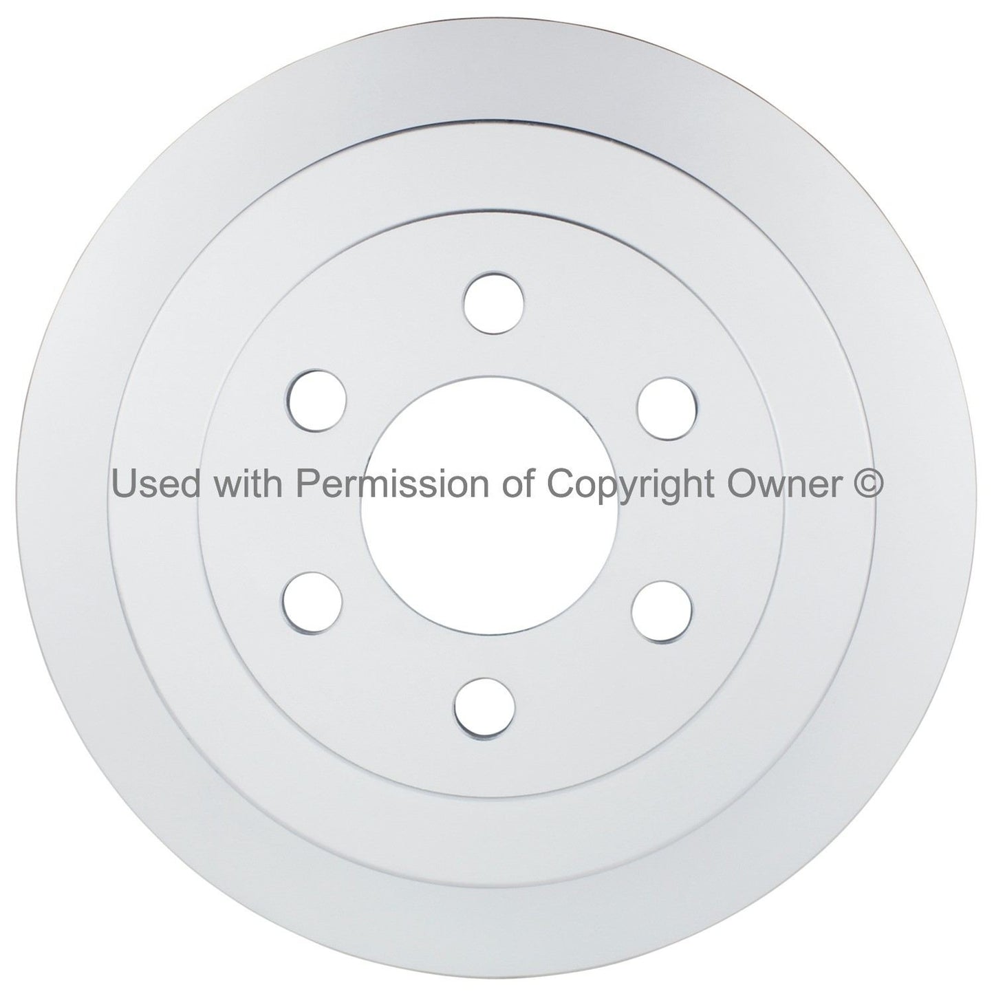 Front View of Rear Disc Brake Rotor MPA BR53013G