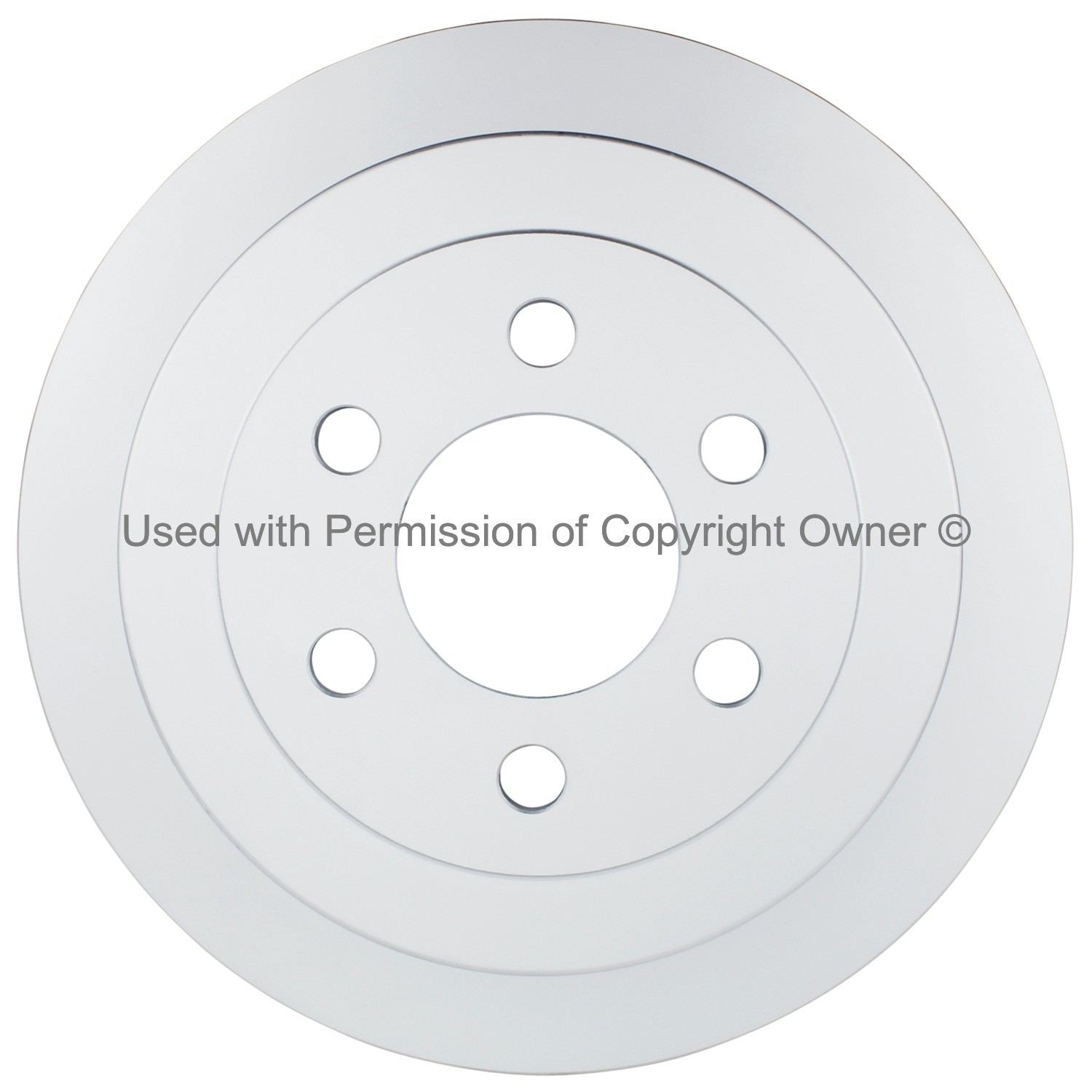 Front View of Rear Disc Brake Rotor MPA BR53013G