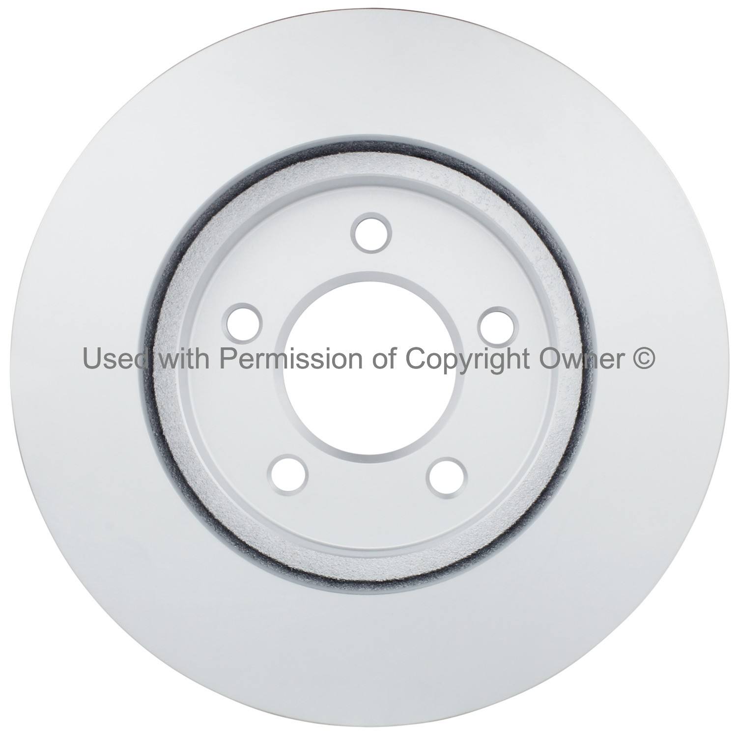 Back View of Front Disc Brake Rotor MPA BR53019G