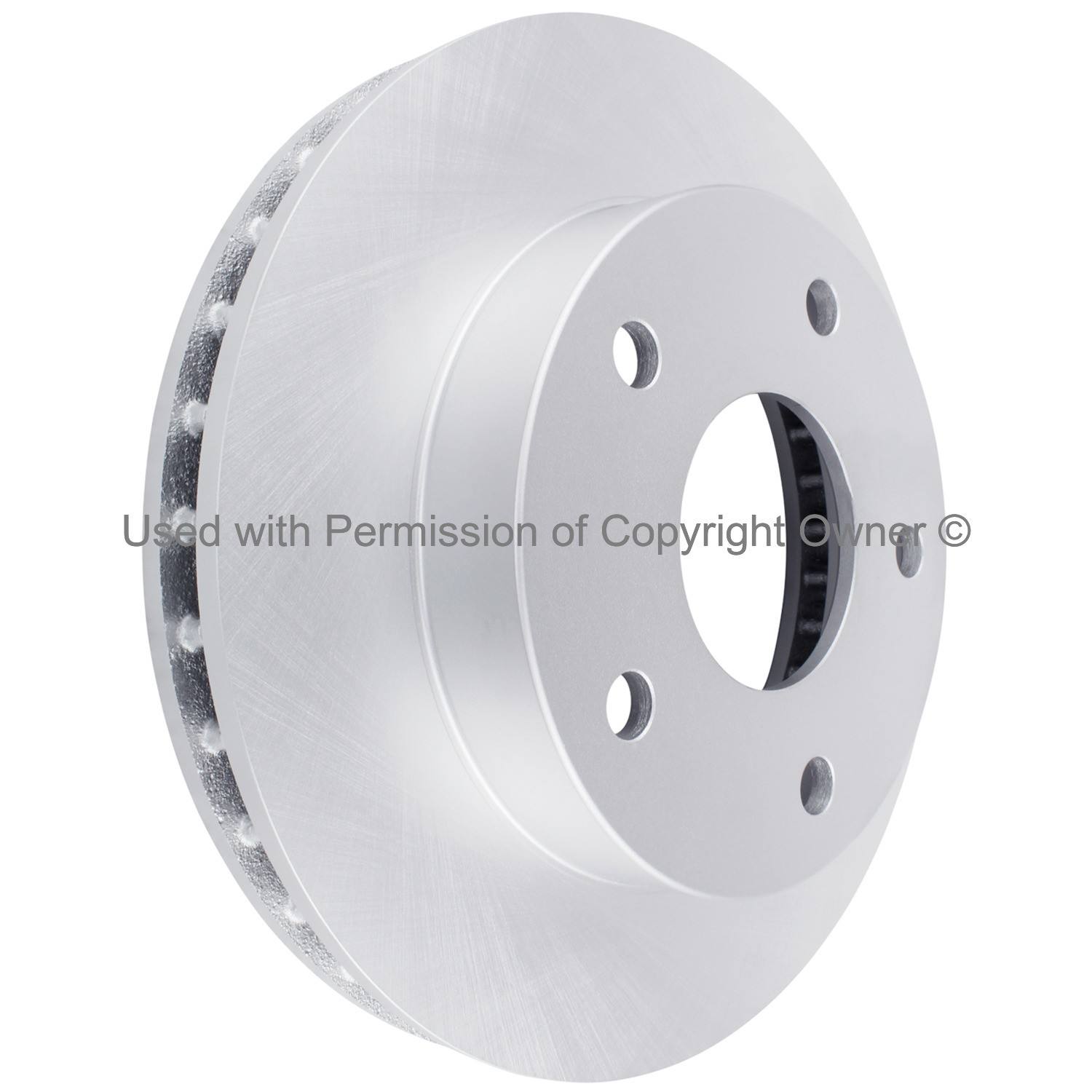 Angle View of Front Disc Brake Rotor MPA BR5365G