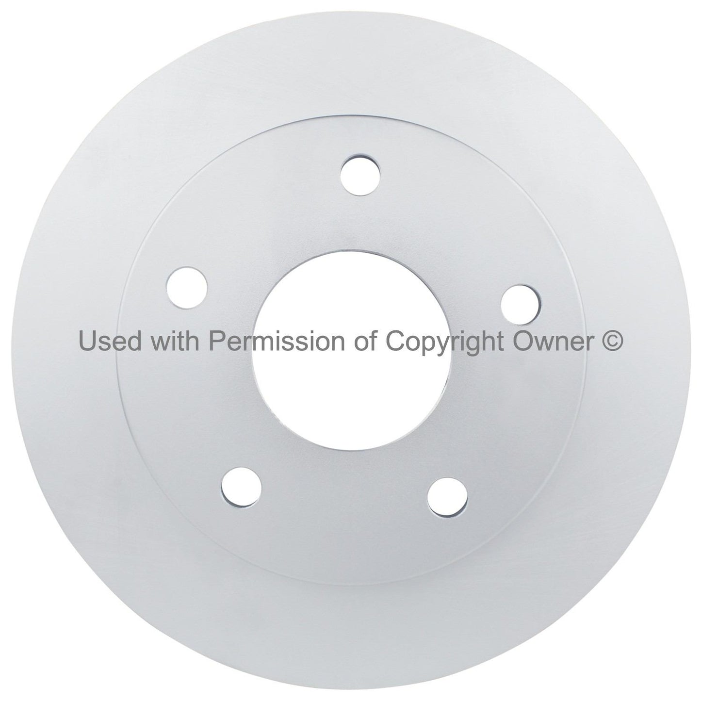 Front View of Front Disc Brake Rotor MPA BR5365G