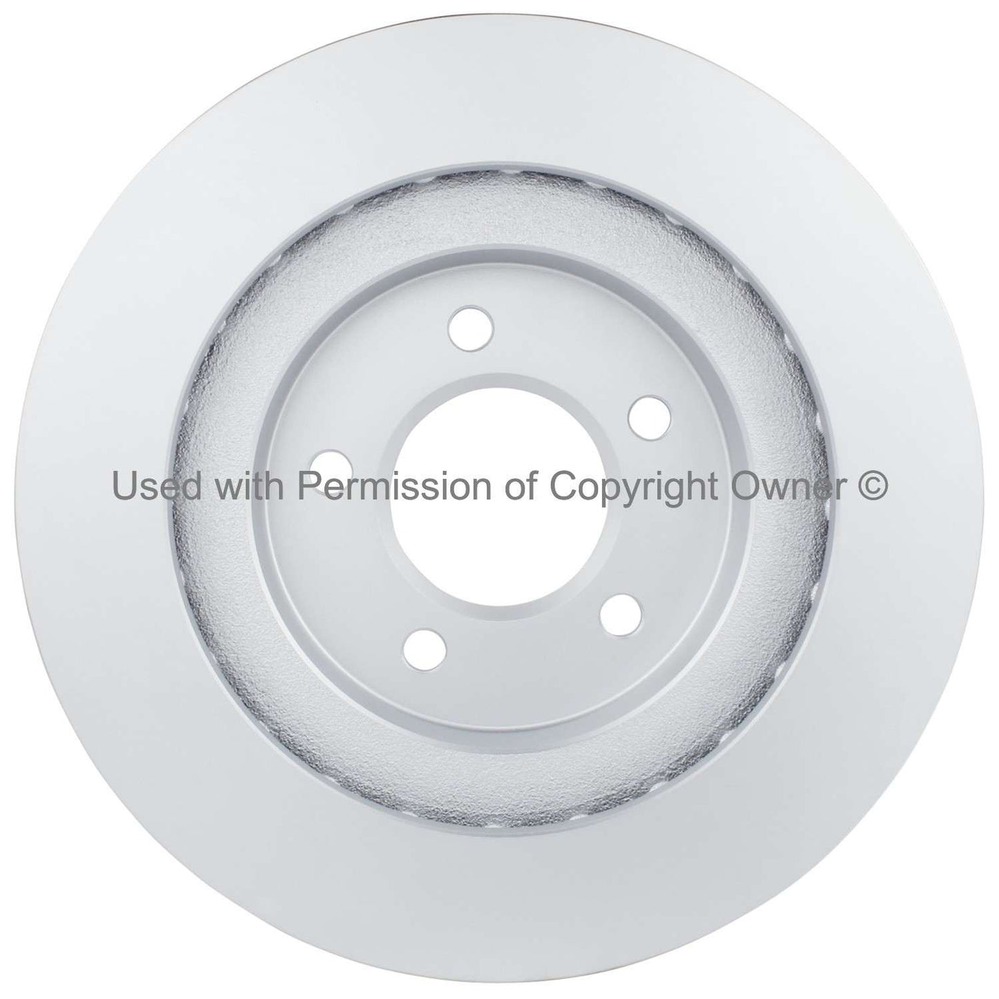 Back View of Front Disc Brake Rotor MPA BR5386G