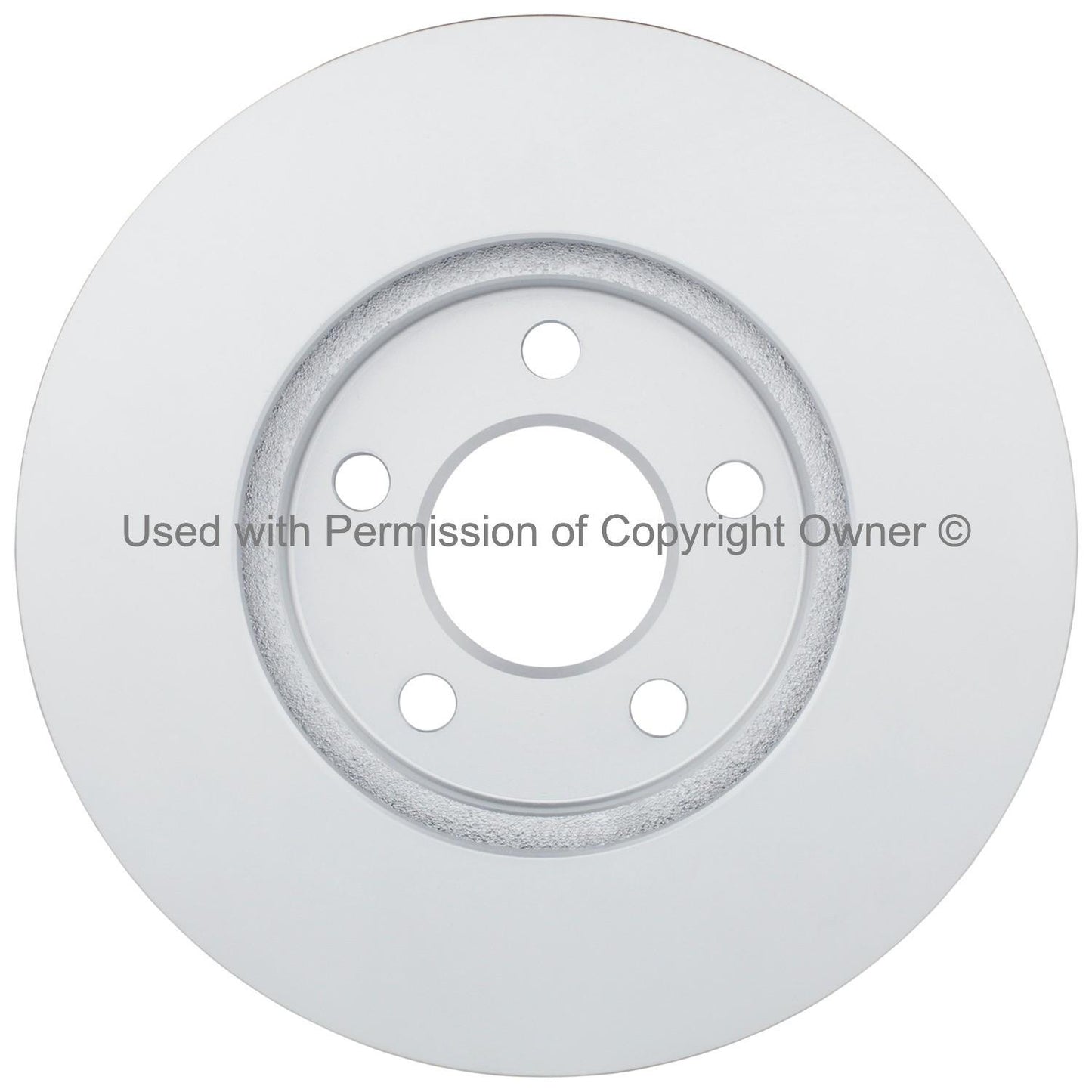 Back View of Front Disc Brake Rotor MPA BR5397G