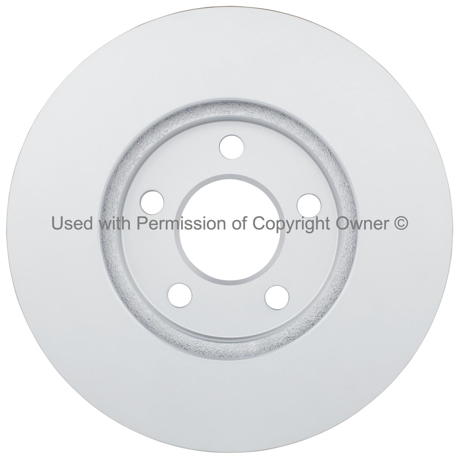 Back View of Front Disc Brake Rotor MPA BR5397G