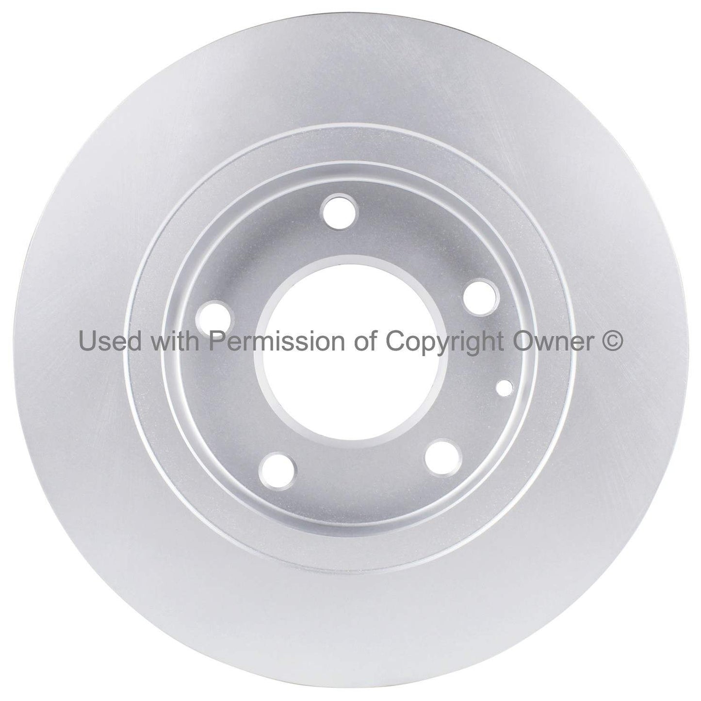 Back View of Rear Disc Brake Rotor MPA BR54006G