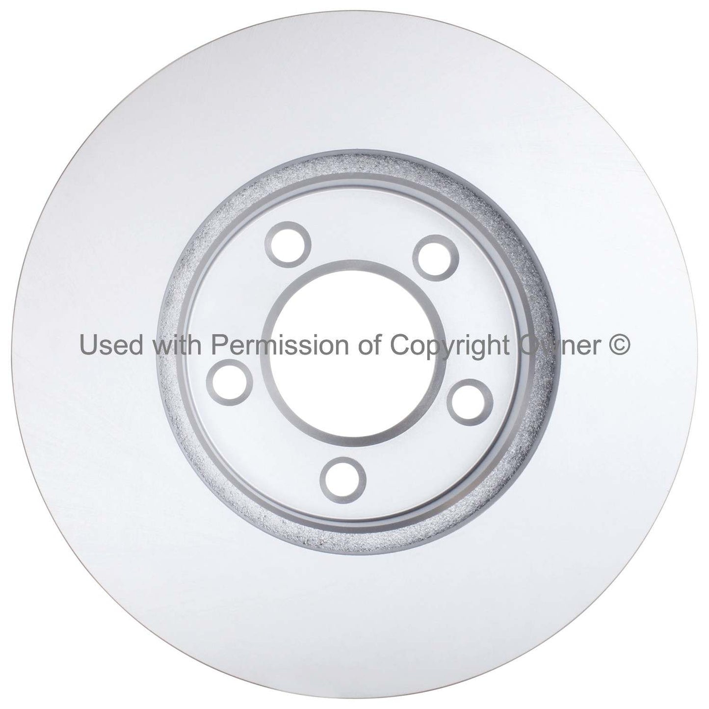 Back View of Front Disc Brake Rotor MPA BR54010G