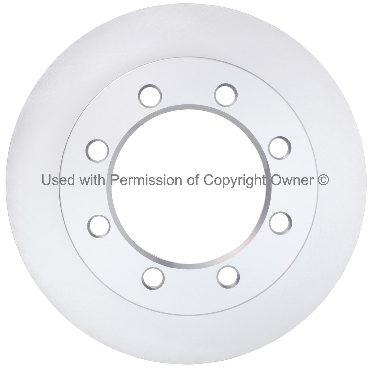 Front View of Front Disc Brake Rotor MPA BR54026G