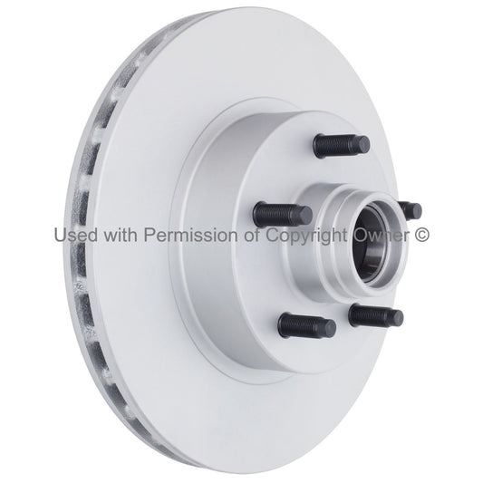 Angle View of Front Disc Brake Rotor and Hub Assembly MPA BR54029G