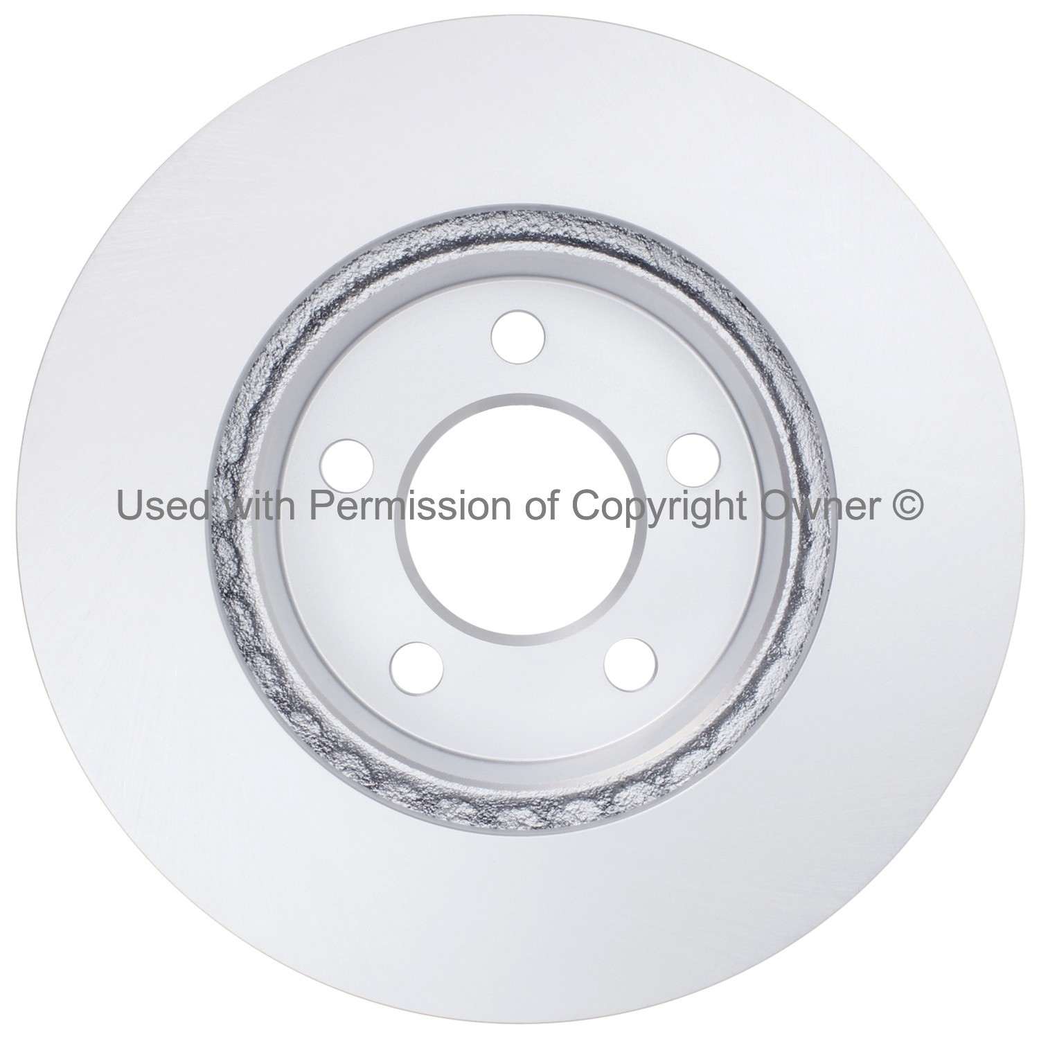 Back View of Front Disc Brake Rotor MPA BR54035G