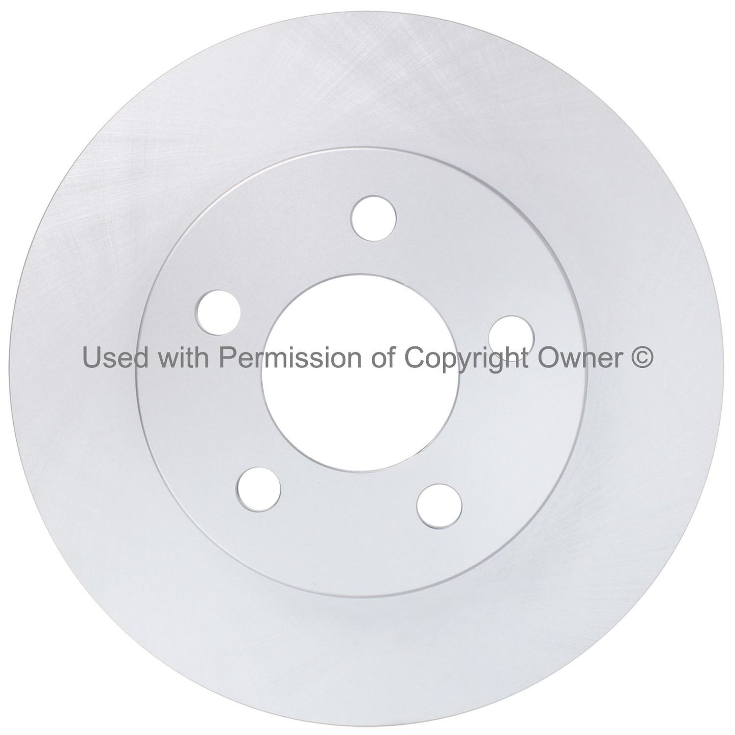 Front View of Front Disc Brake Rotor MPA BR54035G