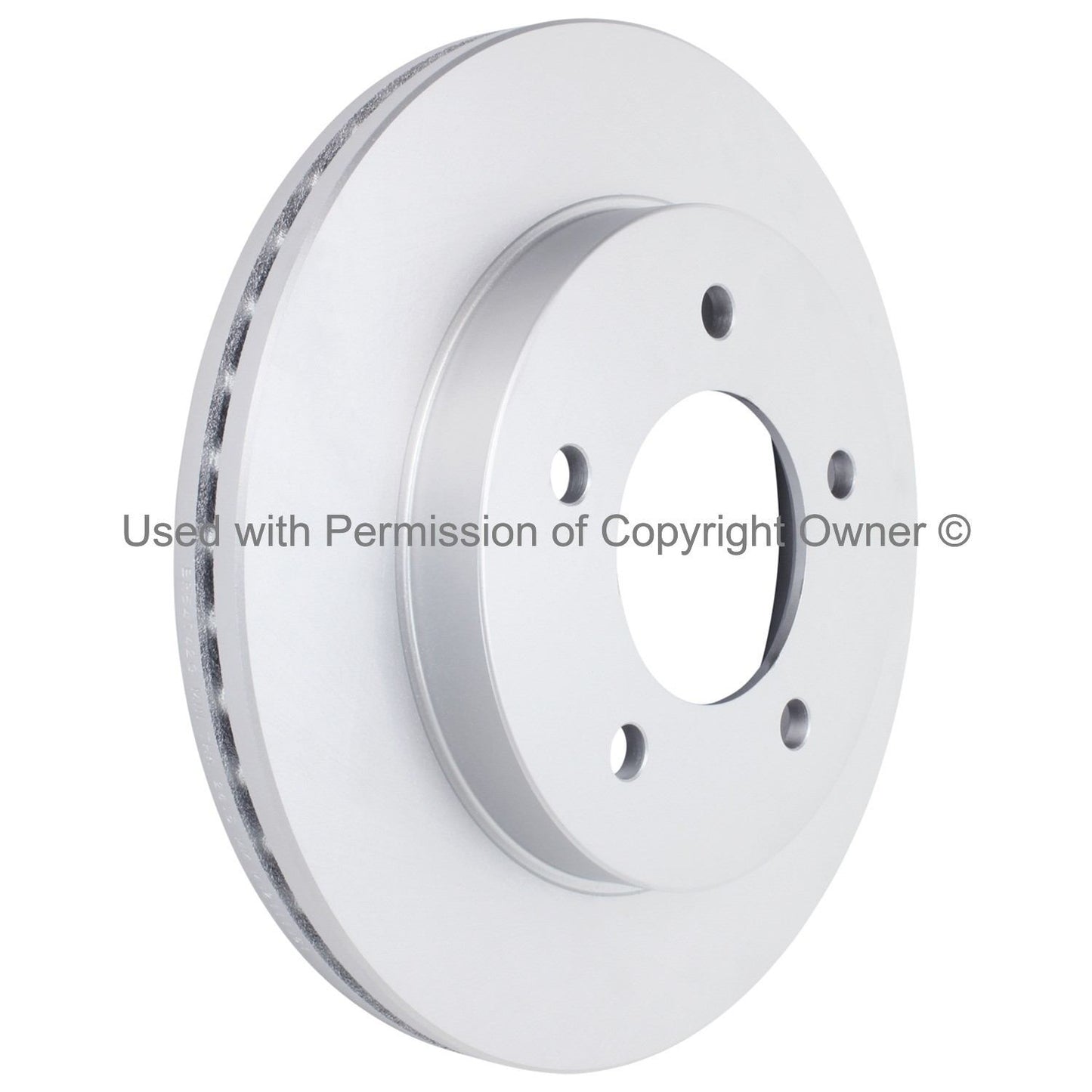 Angle View of Front Disc Brake Rotor MPA BR54042G