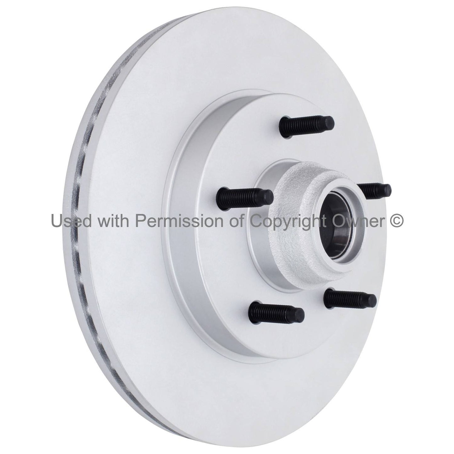 Angle View of Front Disc Brake Rotor and Hub Assembly MPA BR54069G