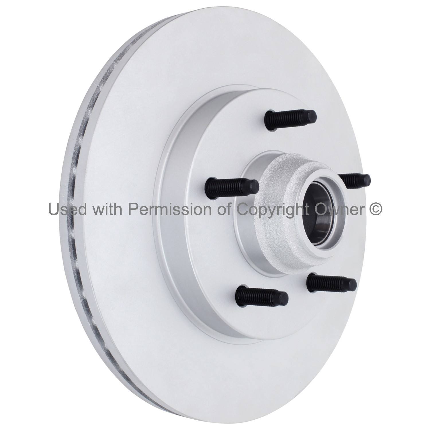 Angle View of Front Disc Brake Rotor and Hub Assembly MPA BR54069G