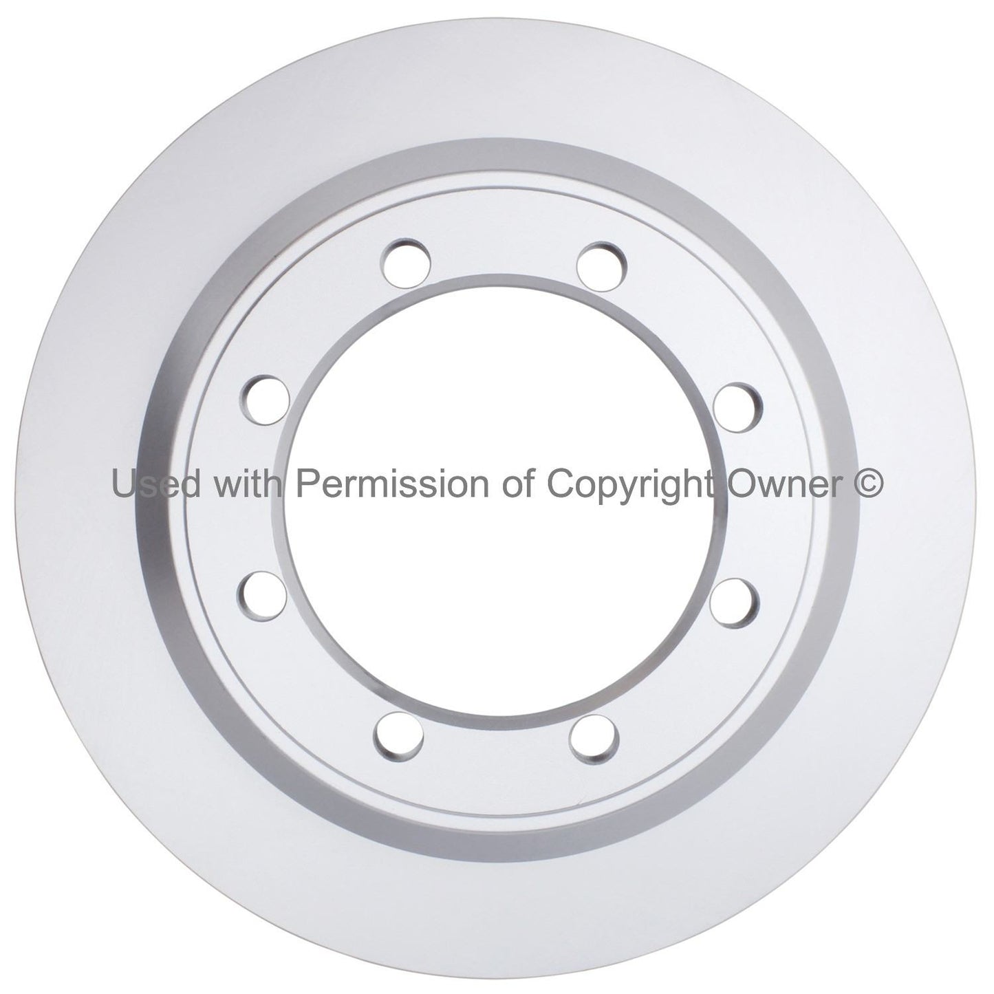 Front View of Rear Disc Brake Rotor MPA BR54085G