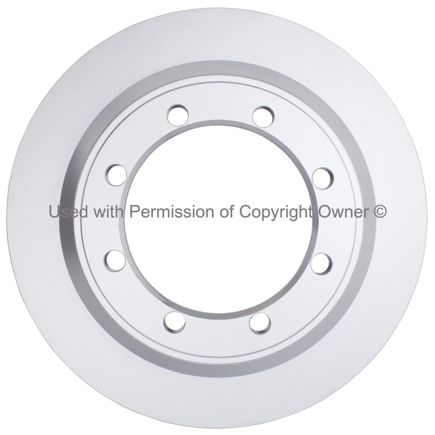 Front View of Rear Disc Brake Rotor MPA BR54085G