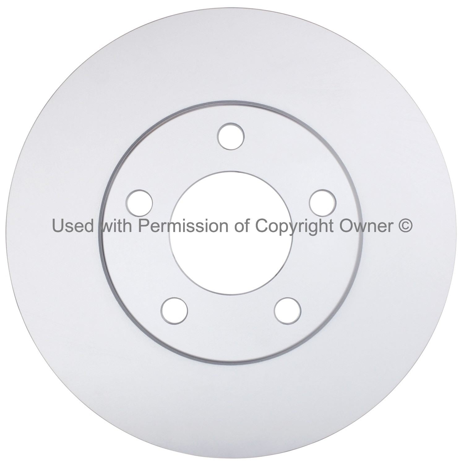 Front View of Front Disc Brake Rotor MPA BR54093G