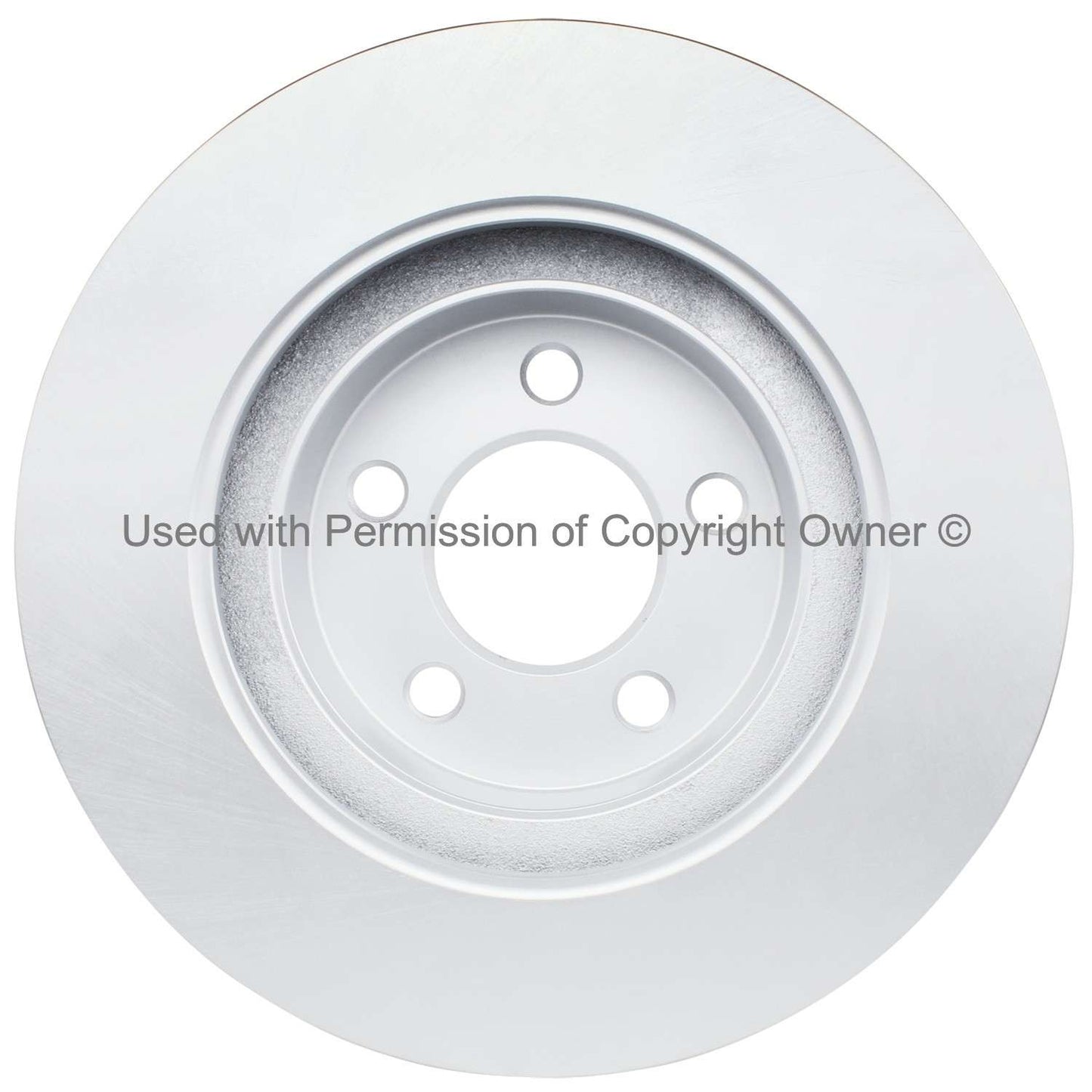 Back View of Front Disc Brake Rotor MPA BR54097G