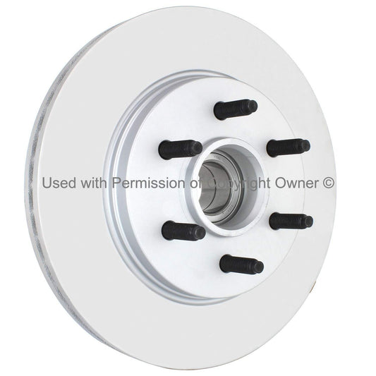 Angle View of Front Disc Brake Rotor and Hub Assembly MPA BR54107G