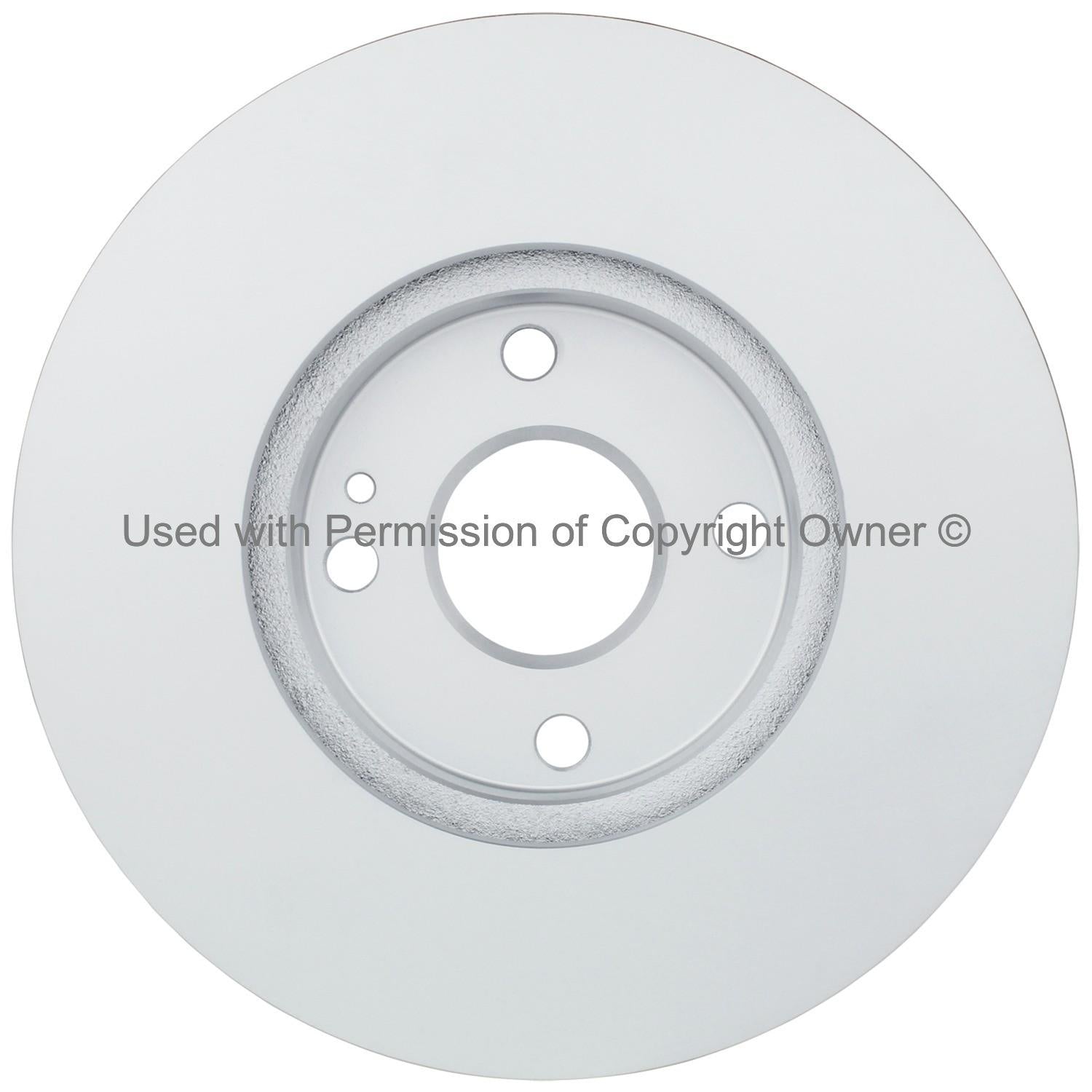 Back View of Front Disc Brake Rotor MPA BR5474G