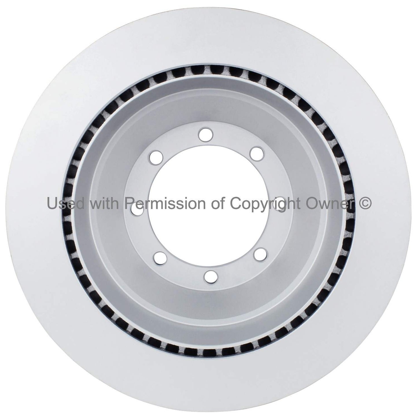 Back View of Rear Disc Brake Rotor MPA BR54800G