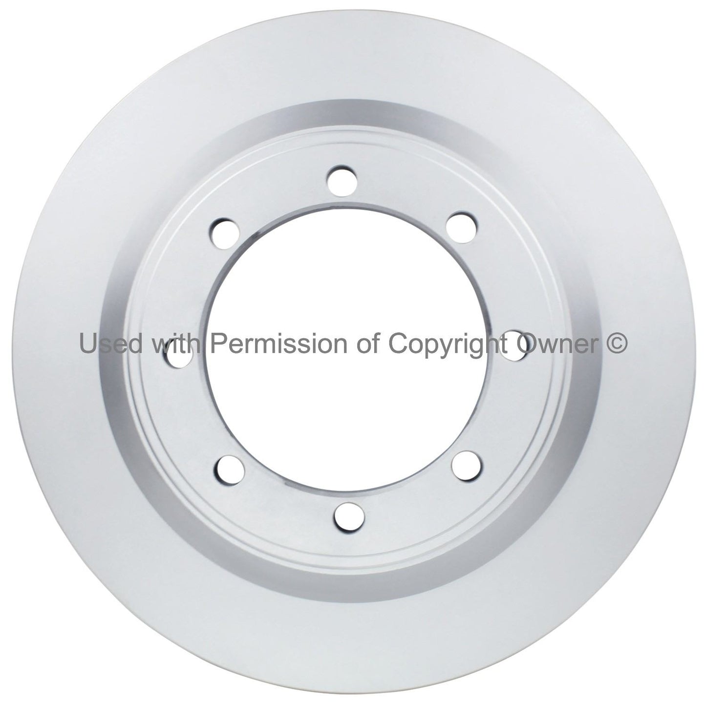 Front View of Rear Disc Brake Rotor MPA BR54800G