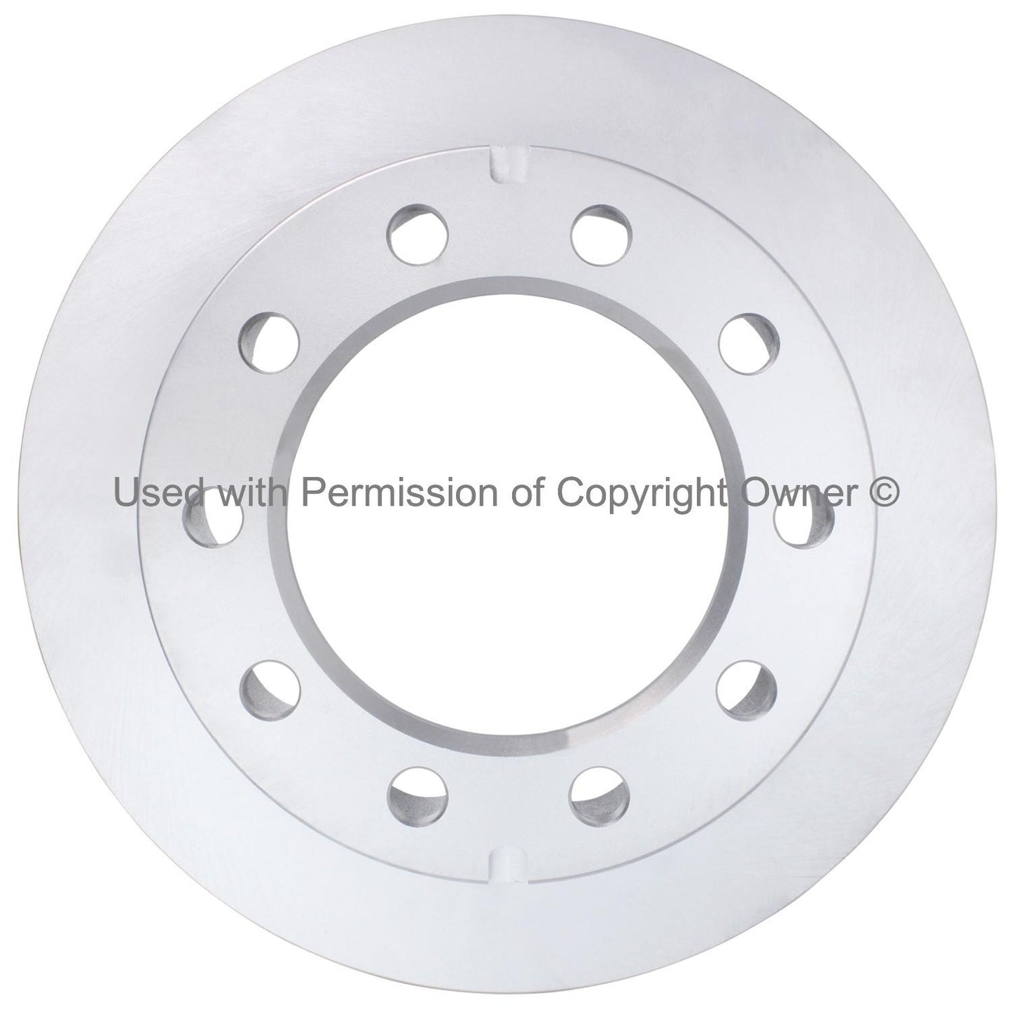 Front View of Rear Disc Brake Rotor MPA BR55003G