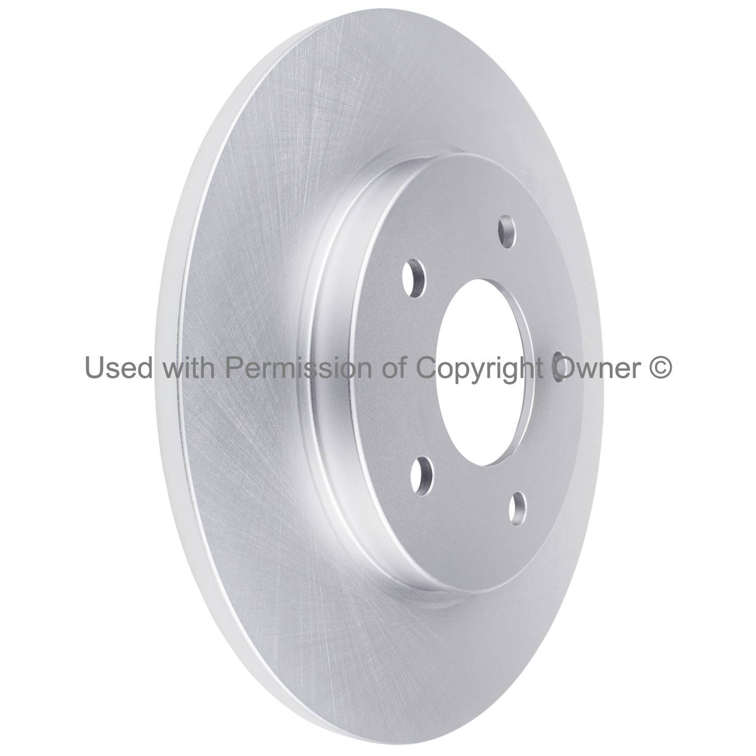 Angle View of Rear Disc Brake Rotor MPA BR55018G