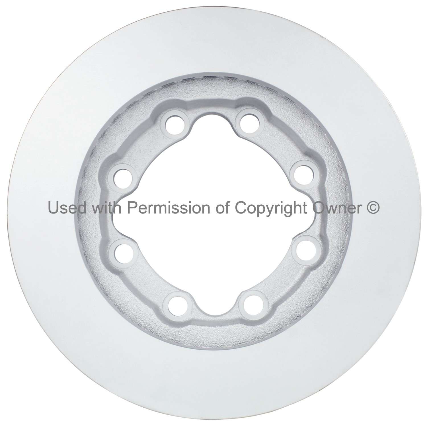 Back View of Front Disc Brake Rotor MPA BR55028G