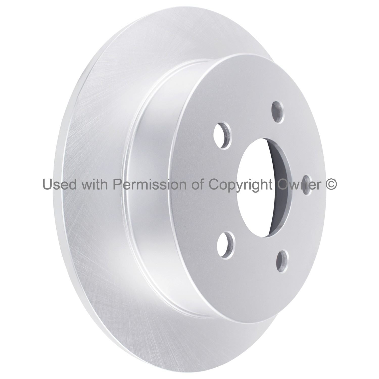 Angle View of Rear Disc Brake Rotor MPA BR55039G