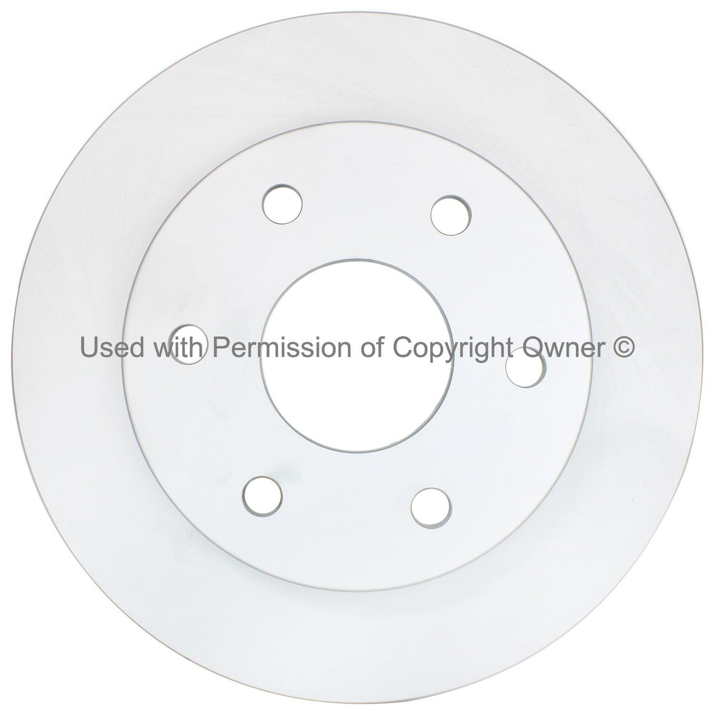 Front View of Front Disc Brake Rotor MPA BR55054G