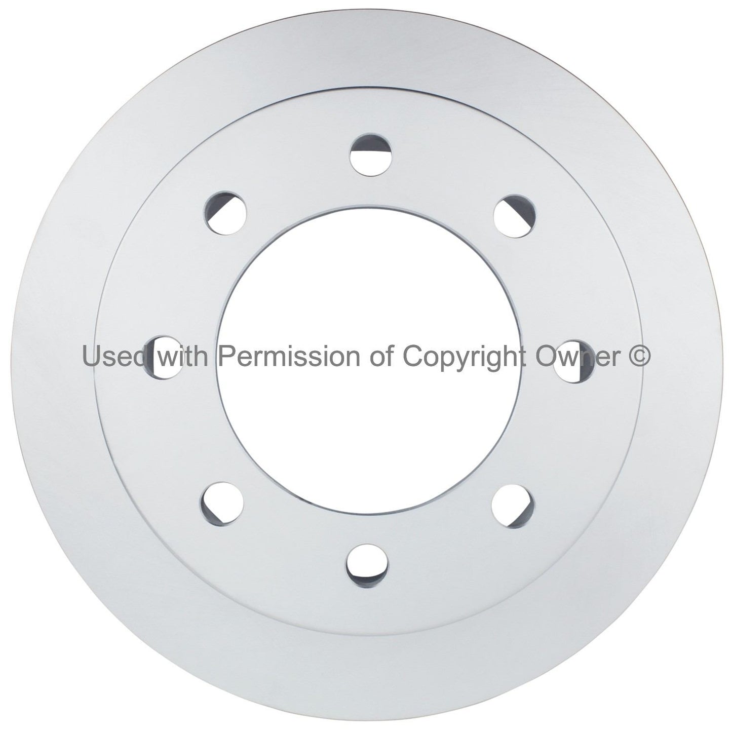 Front View of Rear Disc Brake Rotor MPA BR55055G