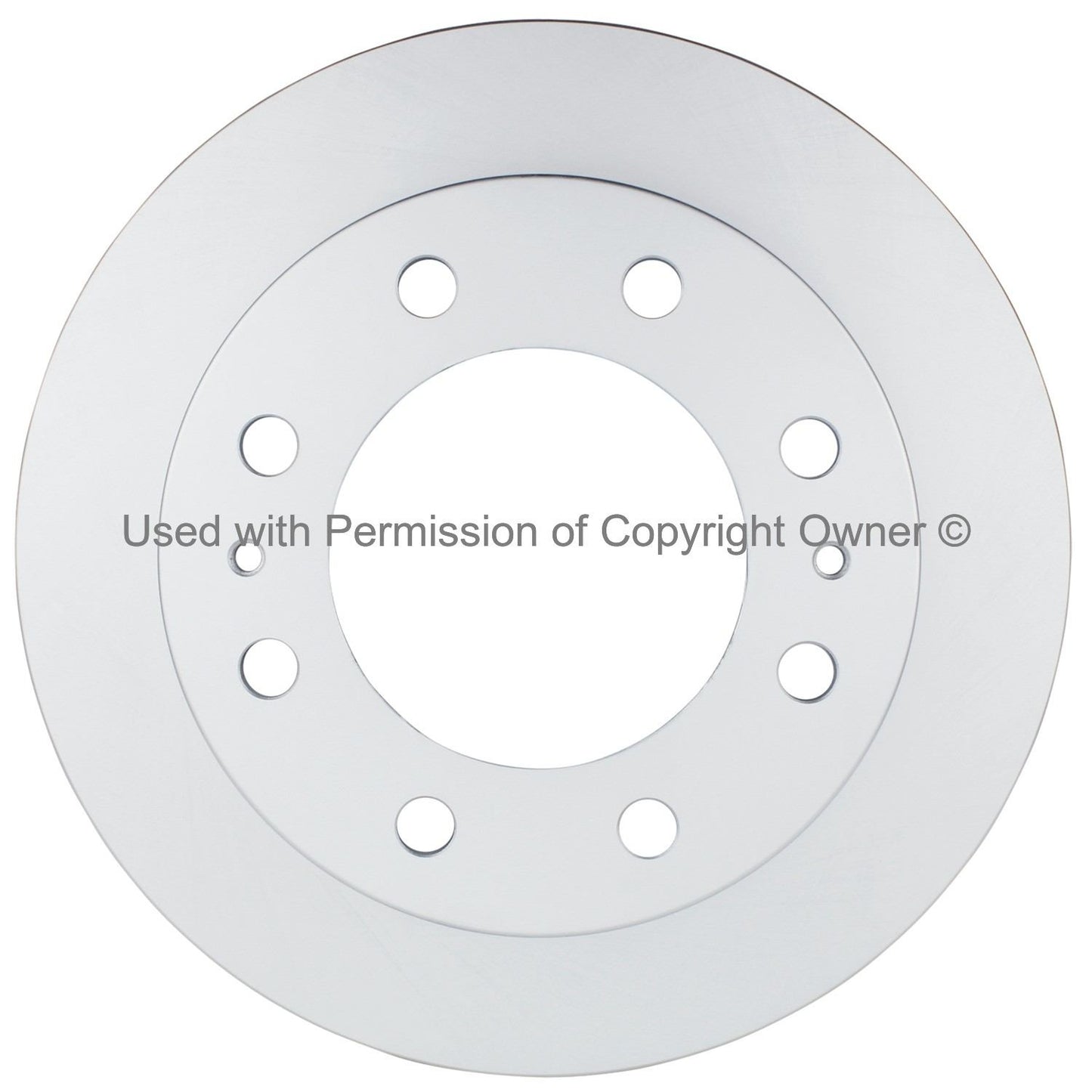 Front View of Front Disc Brake Rotor MPA BR55056G