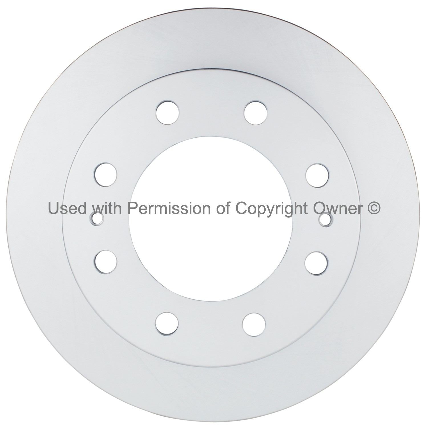 Front View of Front Disc Brake Rotor MPA BR55056G