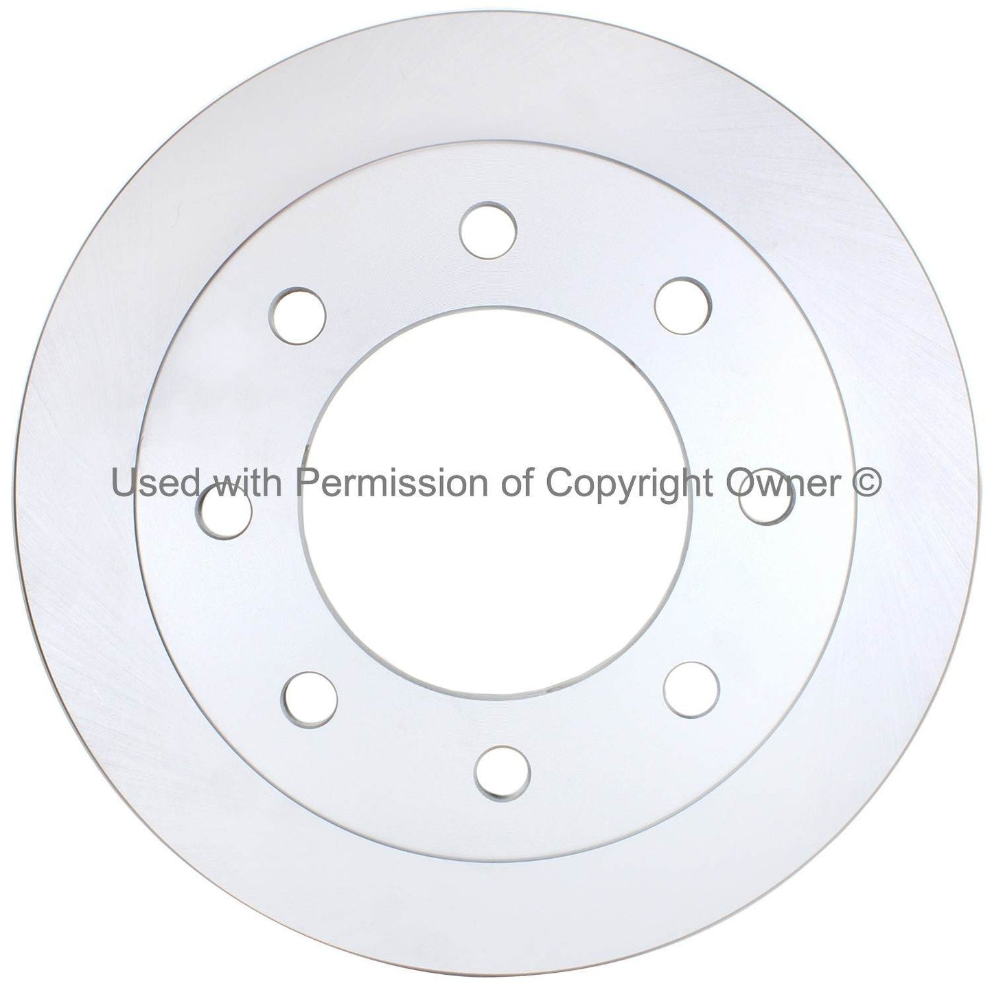 Front View of Rear Disc Brake Rotor MPA BR55057G