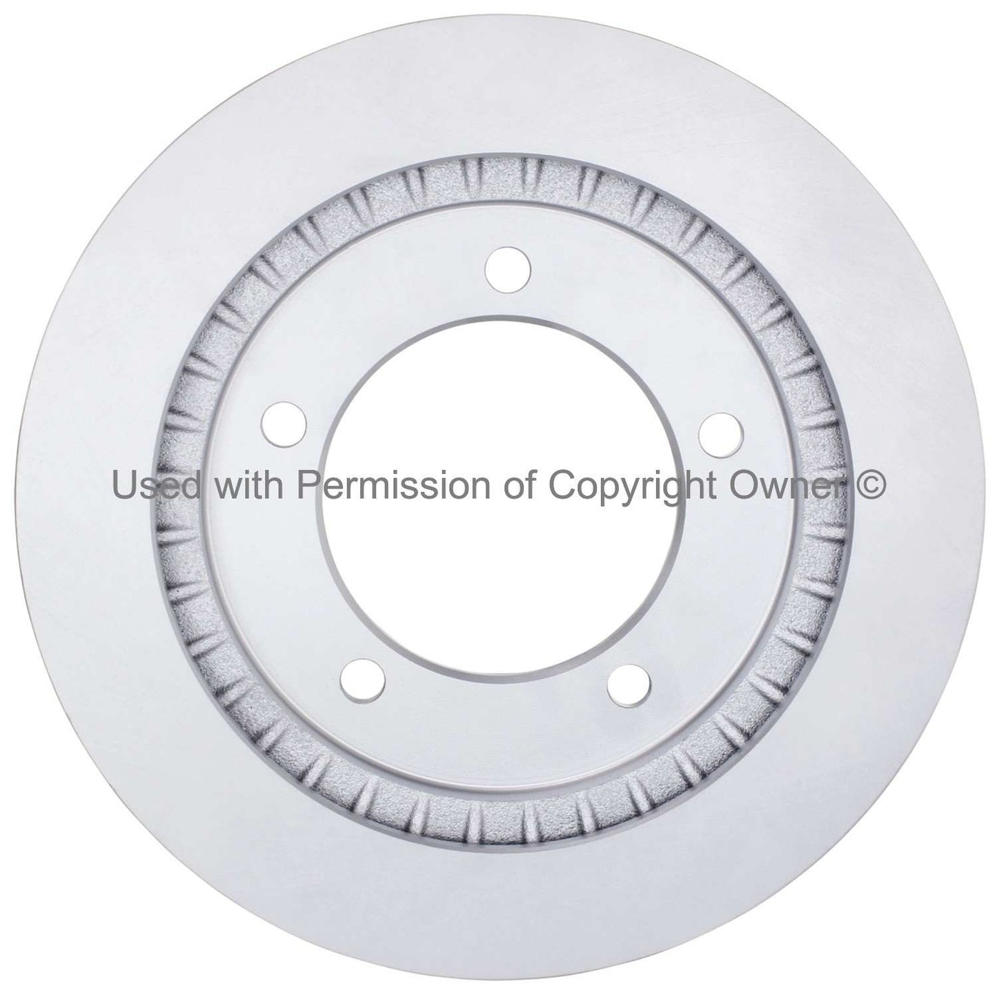 Back View of Front Disc Brake Rotor MPA BR55060G