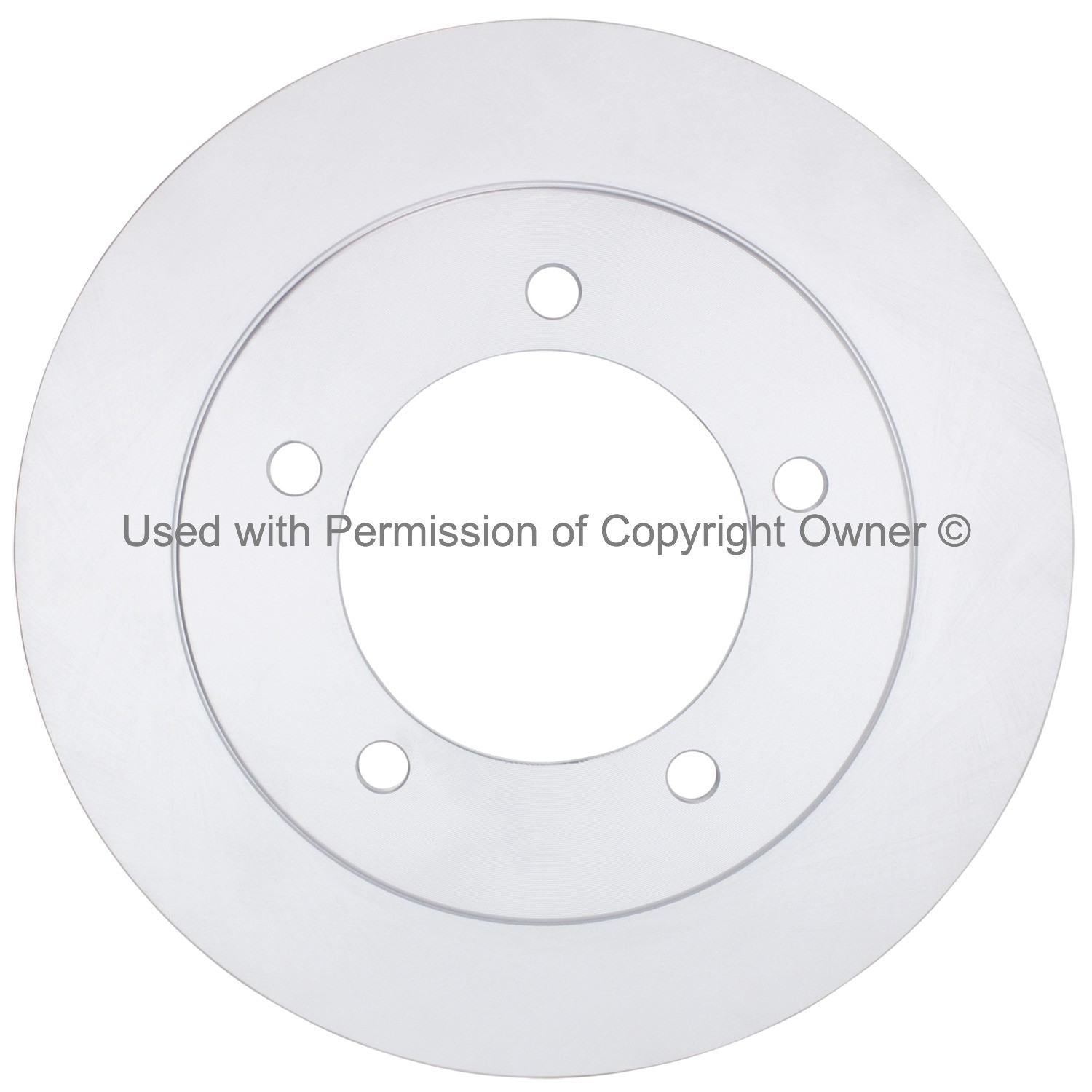 Front View of Front Disc Brake Rotor MPA BR55060G