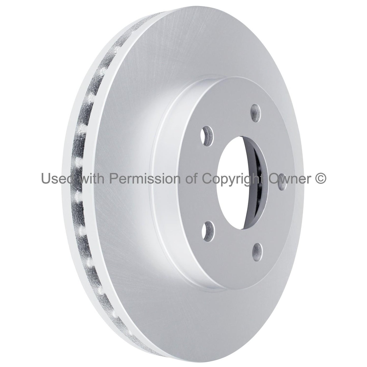 Angle View of Front Disc Brake Rotor MPA BR55070G