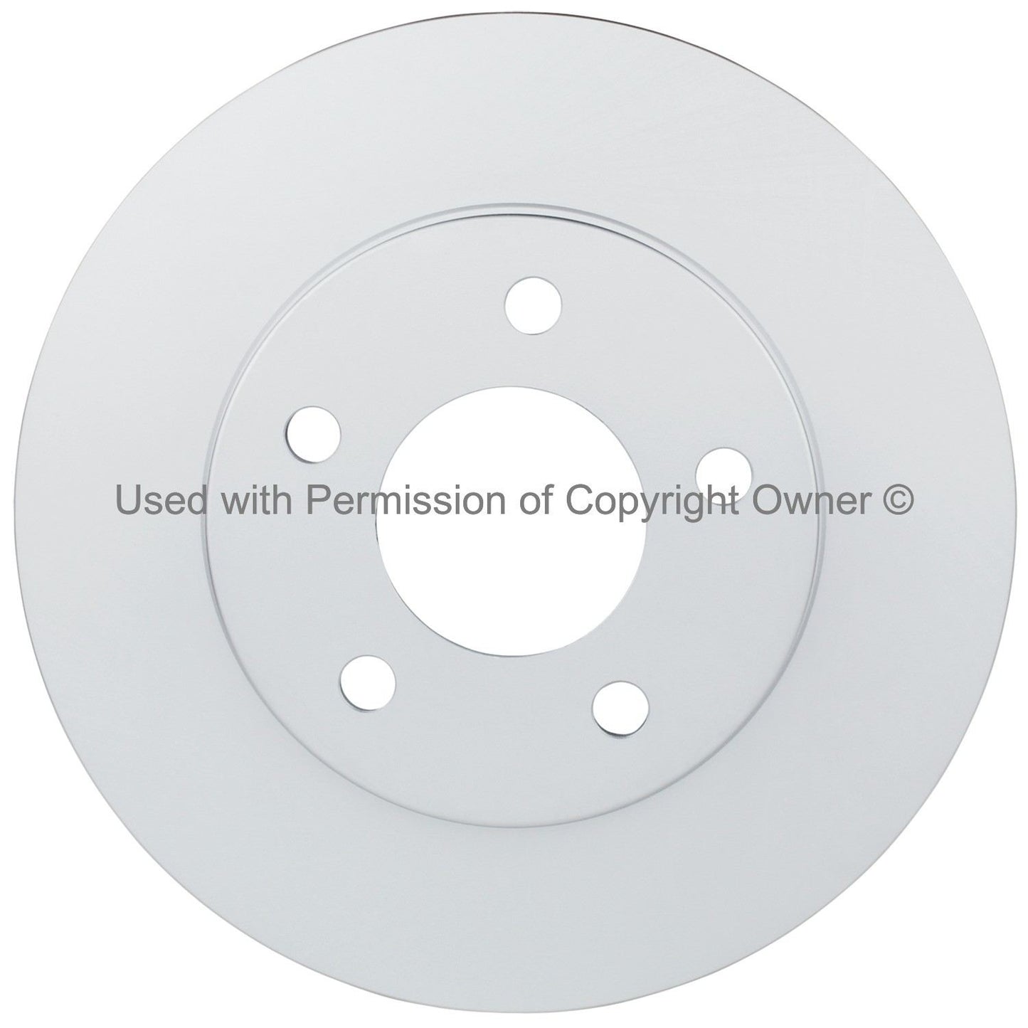 Front View of Front Disc Brake Rotor MPA BR55070G