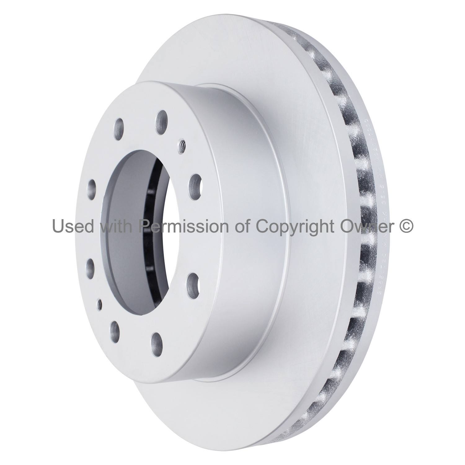 Angle View of Front Disc Brake Rotor MPA BR55072G