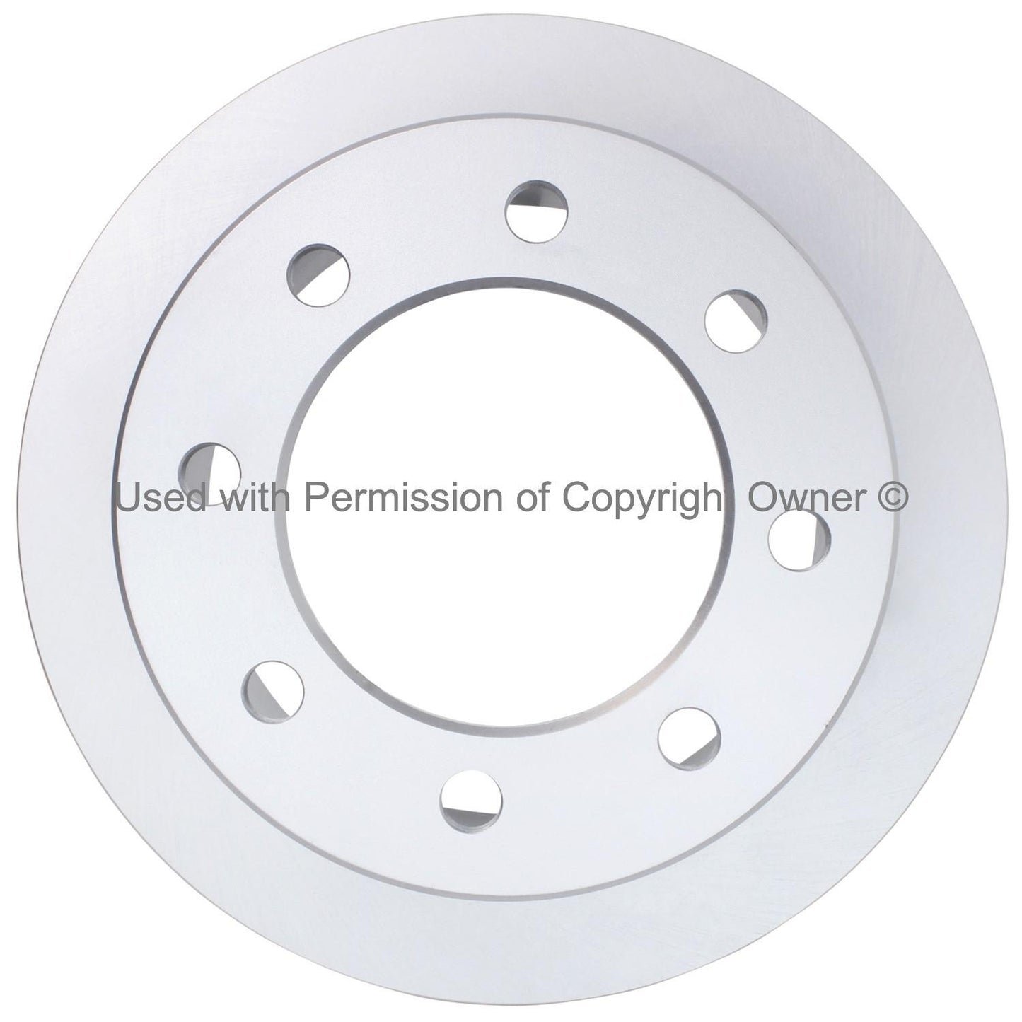 Front View of Rear Disc Brake Rotor MPA BR55075G