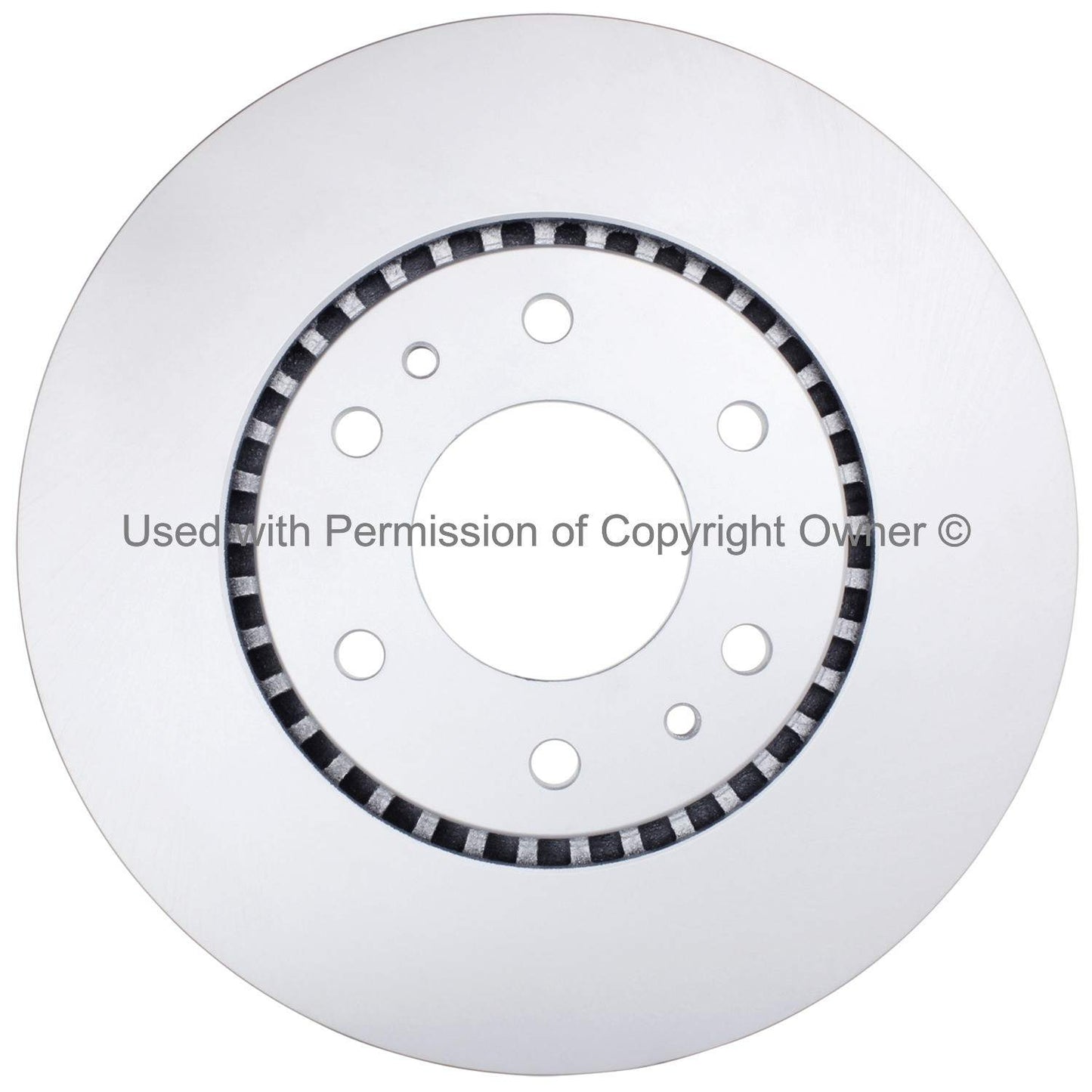 Front View of Front Disc Brake Rotor MPA BR55079G