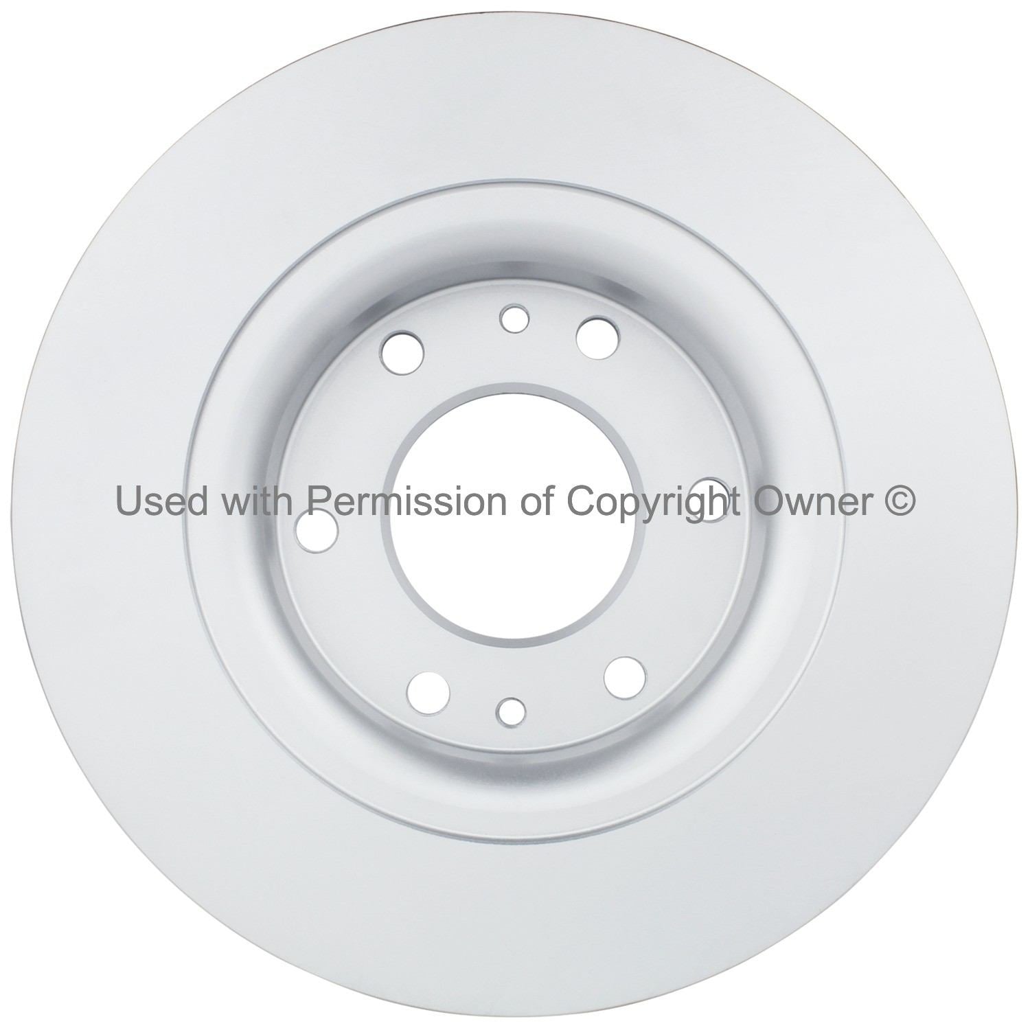 Back View of Front Disc Brake Rotor MPA BR55112G